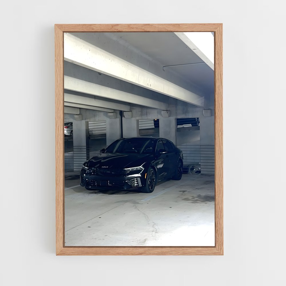 Poster Garage Mystère – affiche Kia (vue 4)